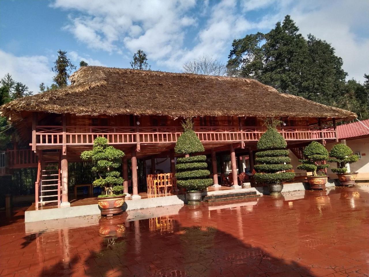A Lin Homestay Bac Ha Dış mekan fotoğraf